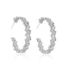 Glamorous diamond bangle earrings (13)