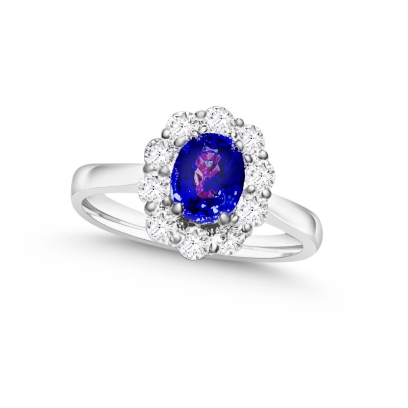 Elegant sapphire birthstone ring 2